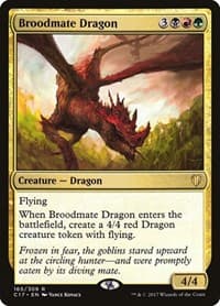 Broodmate Dragon from Commander 2017