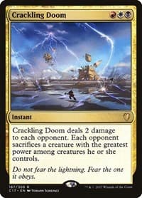 Crackling Doom from Commander 2017