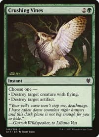Crushing Vines from Commander 2017