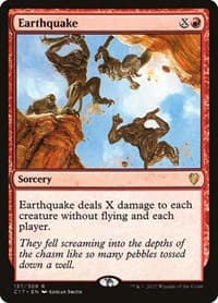 Earthquake from Commander 2017