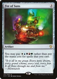Fist of Suns from Commander 2017
