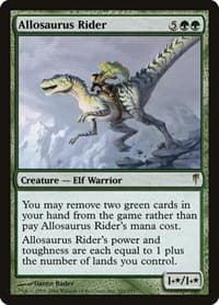 Allosaurus Rider from Coldsnap