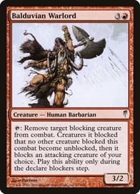 Balduvian Warlord from Coldsnap