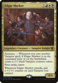 Edgar Markov (Commander 2017) from Oversize Cards