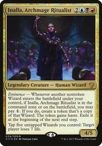 Inalla, Archmage Ritualist (Commander 2017) from Oversize Cards