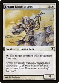 Errant Doomsayers from Time Spiral