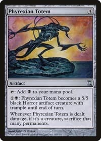 Phyrexian Totem from Time Spiral