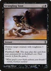 Strangling Soot from Time Spiral