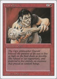 Gray Ogre from Revised Edition