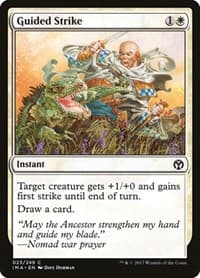 Guided Strike from Iconic Masters
