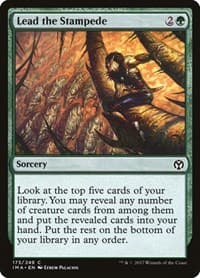 Lead the Stampede from Iconic Masters