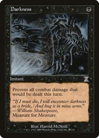 Darkness from Timeshifted