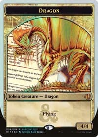 Dragon Token (Gold) from Media Promos