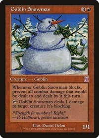 Goblin Snowman from Timeshifted