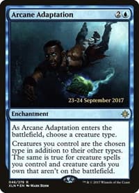 Arcane Adaptation from Prerelease Cards