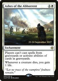 Ashes of the Abhorrent from Prerelease Cards
