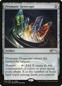 Prismatic Geoscope from Judge Promos