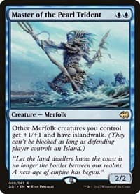 Master of the Pearl Trident from Duel Decks: Merfolk vs. Goblins