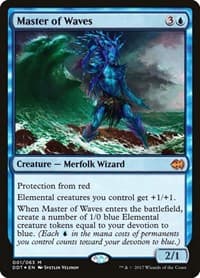 Master of Waves from Duel Decks: Merfolk vs. Goblins