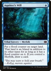 Aquitect's Will from Duel Decks: Merfolk vs. Goblins