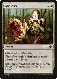 Ghostfire from Duel Decks: Merfolk vs. Goblins