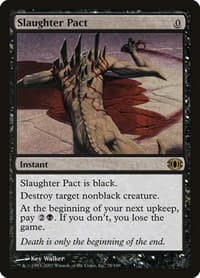 Slaughter Pact from Future Sight