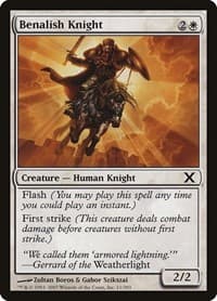Benalish Knight from 10th Edition
