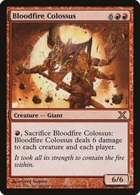 Bloodfire Colossus from 10th Edition