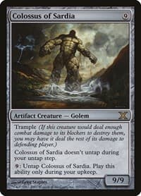 Colossus of Sardia from 10th Edition