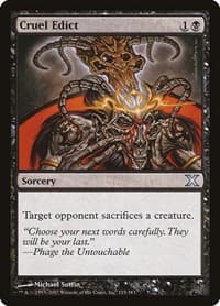 Cruel Edict from 10th Edition