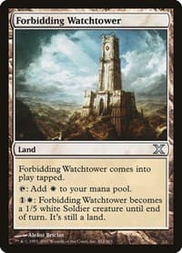 Forbidding Watchtower from 10th Edition