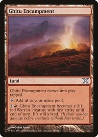 Ghitu Encampment from 10th Edition