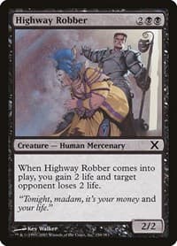 Highway Robber from 10th Edition