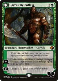 Garruk Relentless from From the Vault: Transform