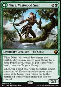 Nissa, Vastwood Seer from From the Vault: Transform