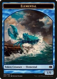 Elemental Token from Duel Decks: Merfolk vs. Goblins