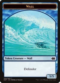 Wall Token from Duel Decks: Merfolk vs. Goblins