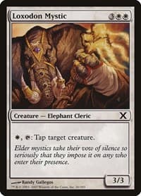 Loxodon Mystic from 10th Edition