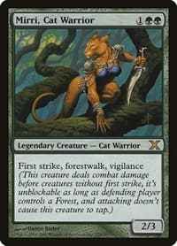 Mirri, Cat Warrior from 10th Edition