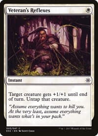 Veteran's Reflexes from Explorers of Ixalan