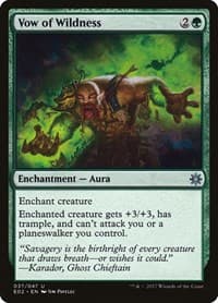 Vow of Wildness from Explorers of Ixalan