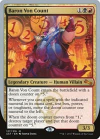 Baron Von Count from Unstable