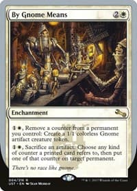 By Gnome Means from Unstable