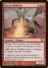 Shivan Hellkite from 10th Edition