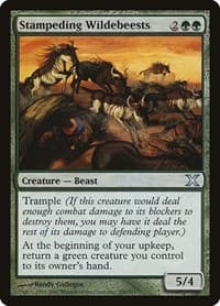 Stampeding Wildebeests from 10th Edition