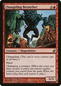 Changeling Berserker from Lorwyn