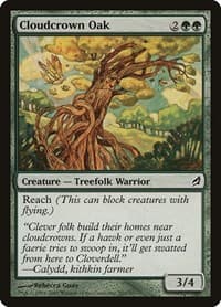 Cloudcrown Oak from Lorwyn