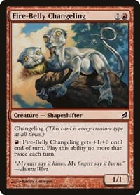 Fire-Belly Changeling from Lorwyn