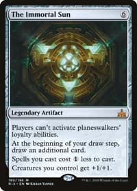 The Immortal Sun from Rivals of Ixalan