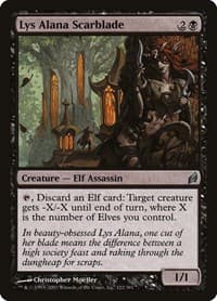 Lys Alana Scarblade from Lorwyn